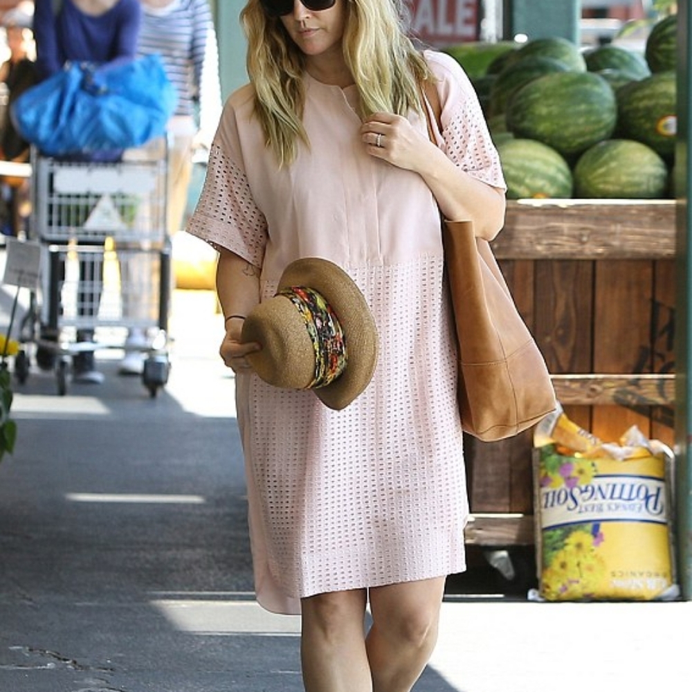 Madewell Silk Tunic Dress, Size XS